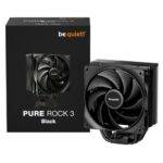 Be Quiet! BK039 Pure Rock 3 Heatsink & Fan, Intel & AMD Sockets, Pure Wings 3 Fan, 4 High-Performance Heatpipes, 190W TDP - Image 5