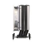 Vida Boreas White ARGB Heatsink & Fan, Intel/AMD, 2000RPM Hydraulic Fan, 6 Copper Heatpipes, 220W TDP *ARGB and Optional Plain Fans Included* - Image 3