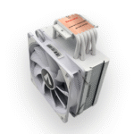 Vida Boreas White ARGB Heatsink & Fan, Intel/AMD, 2000RPM Hydraulic Fan, 6 Copper Heatpipes, 220W TDP *ARGB and Optional Plain Fans Included* - Image 6