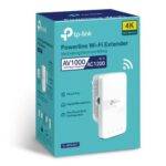 TP-LINK (TL-WPA7617) AC1200 Wireless Dual Band Powerline Extender, AV2 1000, 1-Port, Single Add-on Adapter - Image 3
