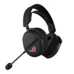 Asus ROG Pelta Tri-Mode RGB Wireless Lightweight Gaming Headset, 2.4GHz/Btooth/USB-C, 50mm Titanium Drivers, 10mm Super-Wideband Mic - Image 2