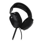 Corsair HS80 RGB Wired Gaming Headset, USB, 7.1 Surround, Flip-To-Mute Mic, Broadcast-Grade Mic, RGB Logo, Carbon - Image 2