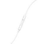 Hama (Glow) Apple/Lightning Earset with Microphone, Answer Button, Volume Control, White - Image 2