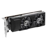 Asrock Intel Arc A310 LP 4G, PCIe4, 4GB DDR6, HDMI, DP, 2000MHz Clock, 0dB Cooling, Low Profile