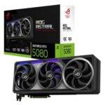 Asus ROG ASTRAL RTX5080 OC, PCIe5, 16GB DDR7, Quad Fan, 2 HDMI, 3 DP, 2790MHz Clock, RGB Lighting, Overclocked - Image 5