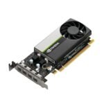 PNY T1000 Professional Graphics Card, 4GB DDR6, 896 Cores, 4 miniDP 1.4 (4 x DP adapters), Low Profile (Bracket Included), Retail - Image 3