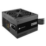 Corsair 550W CX550 PSU, Fully Wired, 80+ Bronze, Thermally Controlled Fan - Image 4