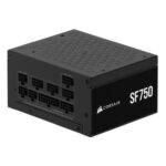 Corsair 750W SF Series SF750 SFX PSU, Fully Modular, 80+ Platinum, Fluid Dynamic Fan, ATX 3.1, PCIe 5.1, SFX-to-ATX Bracket - Image 6