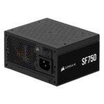 Corsair 750W SF Series SF750 SFX PSU, Fully Modular, 80+ Platinum, Fluid Dynamic Fan, ATX 3.1, PCIe 5.1, SFX-to-ATX Bracket