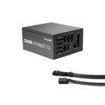 Be Quiet! 850W Dark Power 13 PSU, Fully Modular, Fluid Dynamic Fan, 80+ Titanium, ATX 3.0, PCIe 5.0, Quad Rail, Full-Mesh PSU Front, OC Key - Image 2
