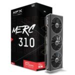 XFX RX7900 XT Speedster MERC310, 20GB DDR6, HDMI, 3 DP, 2535MHz Clock, Z Support Bar - Image 4