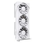 XFX Swift RX9060 XT OC White Triple Fan Gaming Edition 16GB, PCIe5, 16GB DDR6, HDMI, 2 DP, 3320MHz Clock, Overclocked - Image 2