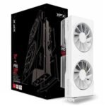 XFX Swift RX9060 XT OC White Gaming Edition 8GB, PCIe5, 8GB DDR6, HDMI, 2 DP, 3320MHz Clock, Overclocked - Image 4