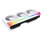 XFX Mercury RX9070 XT OC White Gaming Edition with RGB, PCIe5, 16GB DDR6, HDMI, 3 DP, 3100MHz Clock, Overclocked - Image 5