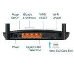 TP-Link (Archer MR600) AC1200 Wireless Dual Band 4G+ Cat6 Router, 1x GB LAN/WAN, 3x GB LAN