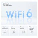 TP-LINK Aginet (EX530v) AX3000 Dual Band Wi-Fi 6 VoIP Router, EasyMesh, Remote Management, GB WAN/LAN, 1x Phone Ports, USB - Image 3