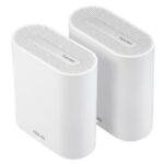 Asus (ExpertWiFi EBM68) AX7800 Tri-Band Wi-Fi 6 Business Mesh System, 2 Pack, Guest Networks, Commercial Grade Security, White - Image 2