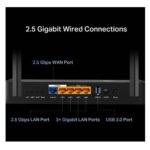 TP-LINK (Archer BE230) BE3600 Dual Band Wi-Fi 7 Router, MLO, 2.5G LAN, 2.5G WAN, USB, EasyMesh Compatible - Image 4