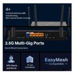TP-LINK (Archer BE230) BE3600 Dual Band Wi-Fi 7 Router, MLO, 2.5G LAN, 2.5G WAN, USB, EasyMesh Compatible - Image 5