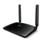 TP-LINK (TL-MR6400 V5) 300Mbps Wireless N 4G LTE Router, SIM Card Slot, 3 LAN, 1 LAN/WAN - Image 3