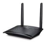 TP-LINK (TL-MR100) 300Mbps Wireless N 4G LTE Router, 1 LAN, 1 LAN/WAN, Detachable Antennas