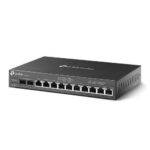 TP-LINK (ER7212PC) Omada 3-in-1 Gigabit VPN Router - Router + PoE Switch + Omada Controller, 12 Ports, Up to 4x WAN - Image 2