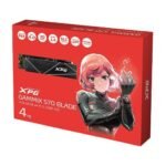 ADATA 4TB XPG GAMMIX S70 Blade M.2 NVMe SSD, M.2 2280, PCIe 4.0, 3D NAND, R/W 7400/6600 MB/s, 750K/750K IOPS - Image 2