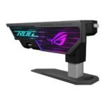 Asus ROG Herculx Graphics Card Holder, 3D ARGB Lightning, Stand Design, Supports Height of 72-128mm, Magnetic Spirit Level - Image 3
