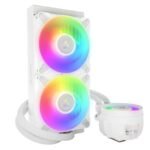 Arctic Liquid Freezer III A-RGB 240mm Liquid CPU Cooler, P12 PWM PST ARGB Fans & ARGB PWM Controlled Pump, White