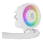 Arctic Liquid Freezer III A-RGB 240mm Liquid CPU Cooler, P12 PWM PST ARGB Fans & ARGB PWM Controlled Pump, White - Image 3