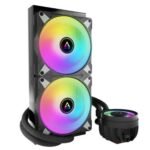 Arctic Liquid Freezer III A-RGB 280mm Liquid CPU Cooler, P14 PWM PST ARGB Fans & ARGB PWM Controlled Pump, Black