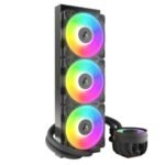 Arctic Liquid Freezer III Pro A-RGB 360mm Liquid CPU Cooler, P12 Pro PWM Fans & PWM Controlled Pump, Black