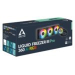 Arctic Liquid Freezer III Pro A-RGB 360mm Liquid CPU Cooler, P12 Pro PWM Fans & PWM Controlled Pump, Black - Image 5