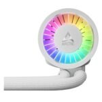 Arctic Liquid Freezer III Pro A-RGB 360mm Liquid CPU Cooler, P12 Pro PWM Fans & PWM Controlled Pump, White - Image 4