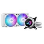 Asus ROG STRIX LC III 240 ARGB White Liquid CPU Cooler, 240mm, 7th Gen v2 Asetek Pump, ARGB Fans, Rotatable Water Block - Image 6