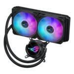 Asus ROG STRIX LC III 240 ARGB Liquid CPU Cooler, 240mm, 7th Gen v2 Asetek Pump, ARGB Fans, Rotatable Water Block