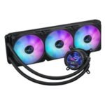 Asus ROG STRIX LC III 360 ARGB LCD Liquid CPU Cooler, 360mm, 7th Gen v2 Asetek Pump, ARGB Fans, Customisable LCD Display, Rotatable Water Block, Black - Image 2