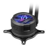 Asus ROG STRIX LC III 360 ARGB LCD Liquid CPU Cooler, 360mm, 7th Gen v2 Asetek Pump, ARGB Fans, Customisable LCD Display, Rotatable Water Block, Black - Image 4