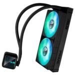 Asus PRIME LC 240 ARGB 240mm Liquid CPU Cooler, ARGB Fans, Customisable Infinity Mirror Lenses - Image 3