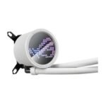 Asus ROG Ryuo III 360 ARGB 360mm Liquid CPU Cooler, 8th Gen Asetek Pump, 3 x ARGB Fans, Anime Matrix LED Display, White Edition - Image 2