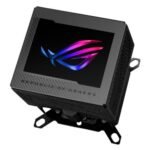 Asus ROG Ryujin III WB CPU Water Block, Full-Colour 3.5" LCD Customisable Screen, Embedded VRM Fan, Black - Image 6