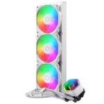 Cooler Master MasterLiquid 360 Core II 360mm ARGB Liquid CPU Cooler, Dual Chamber Pump w/ Infinity Mirror, White - Image 2