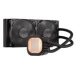 Corsair NAUTILUS 240 RS Liquid CPU Cooler, RS120 Magnetic Dome Fans, Daisy-Chain Connections, Black - Image 3