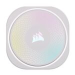 Corsair NAUTILUS 360 RS ARGB Liquid CPU Cooler, RS120 ARGB Magnetic Dome Fans, RGB Pump, Daisy-Chain Connections, White - Image 6