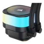 Corsair iCUE LINK TITAN 240 RX RGB Liquid CPU Cooler, RX120 RGB Magnetic Dome Fans, 20 LED Pump Head, iCUE LINK Hub Included, Black - Image 5