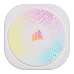 Corsair iCUE LINK TITAN 360 RX RGB Liquid CPU Cooler, RX120 RGB Magnetic Dome Fans, 20 LED Pump Head, iCUE LINK Hub Included, White - Image 2