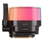 Corsair iCUE LINK TITAN 240 RX LCD RGB Liquid CPU Cooler, RX120 RGB Magnetic Dome Fans, Personalised LCD Screen, iCUE LINK Hub Included, Black - Image 5