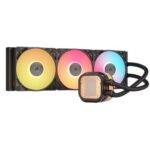 Corsair iCUE LINK TITAN 360 RX LCD RGB Liquid CPU Cooler, RX120 RGB Magnetic Dome Fans, Personalised LCD Screen, iCUE LINK Hub Included, Black - Image 2