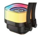 Corsair iCUE LINK TITAN 360 RX LCD RGB Liquid CPU Cooler, RX120 RGB Magnetic Dome Fans, Personalised LCD Screen, iCUE LINK Hub Included, Black - Image 3