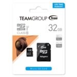 Team 32GB Micro SDHC Class 10 UHS-I Flash Card with Adapter - Image 2